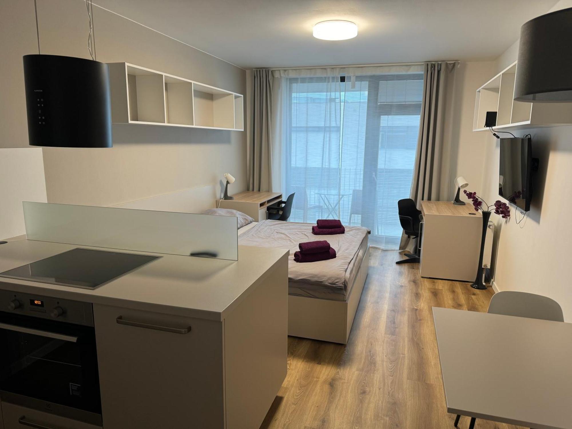 Violet Apartment Brno Bagian luar foto